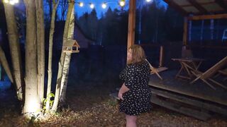 Hot Sex with a titty BBW counselor at summer camp on the swings - 2 image