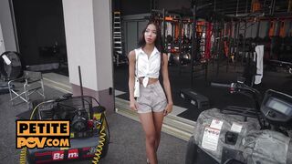 POV - Lia Lin loves to fuck a bad boy and gives herself to you - 1 image