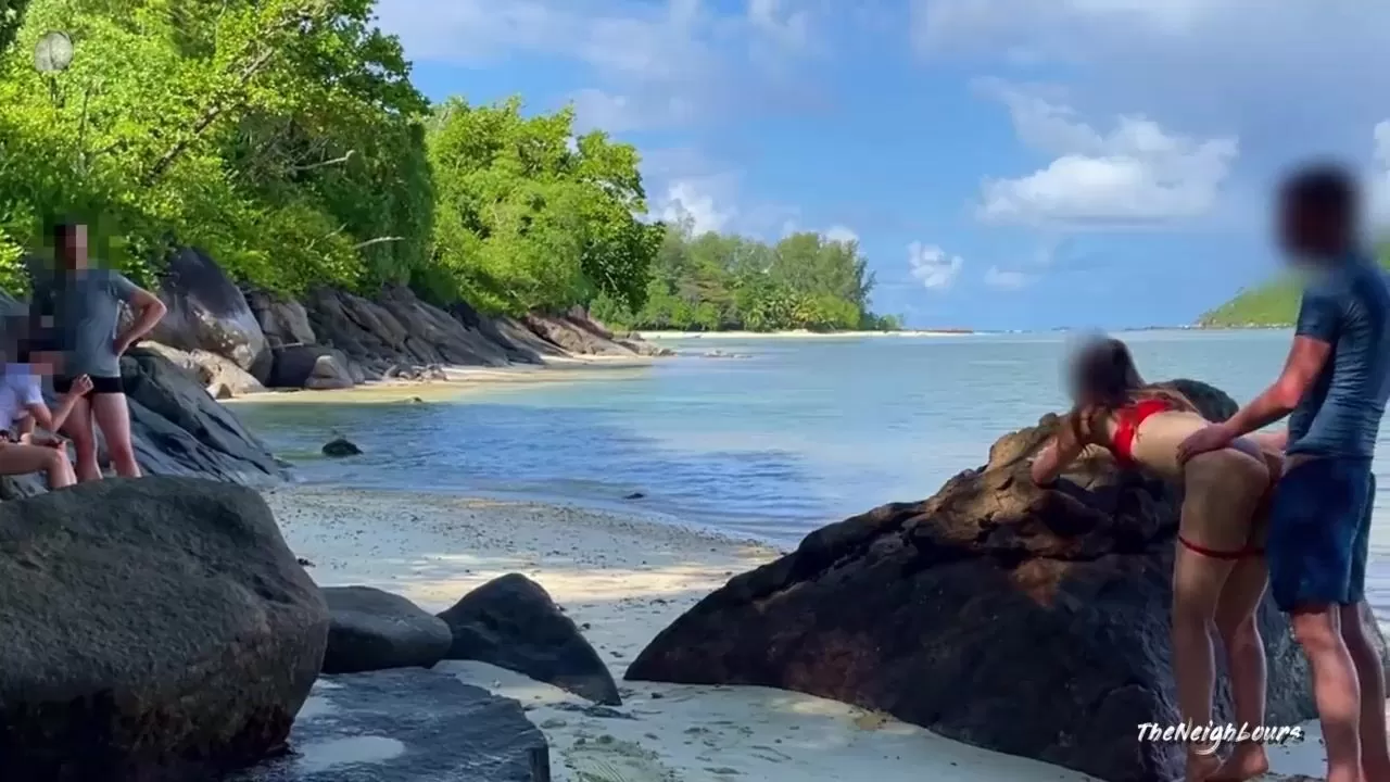 Public Beach Sex - Another Couple Watching Us watch online