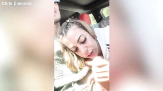Marika Milani takes all my cock in her mouth while I'm driving - 10 image