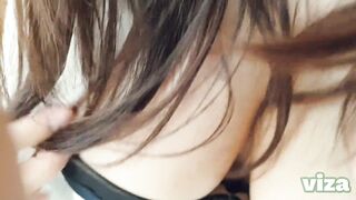 Sex vlog, Thailand mountain Masturbation in outdoor with beautiful big boobs girl & creampied - 13 image