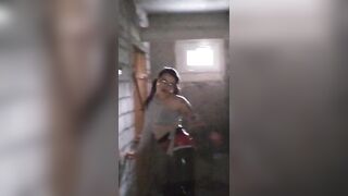 Public dirty basement latex walking and face fuck - 6 image