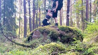 Chloe Playful - My horny weekend in the forest sucking cock Sweden 2022 - 7 image