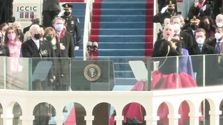Lady Gaga Sings The National Anthem At Joe Biden's Inauguration 2021 - 12 image