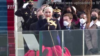 Lady Gaga Sings The National Anthem At Joe Biden's Inauguration 2021 - 6 image