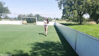 Blowjob on the Soccerfield! - 12 image