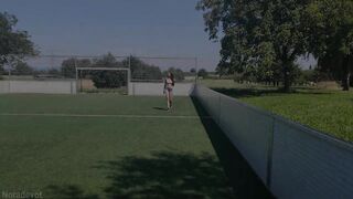 Blowjob on the Soccerfield! - 8 image
