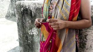 Boy seduces neighbors Aunty on Terrace fuck hard In room Hindi voice - 3 image