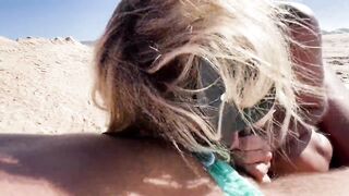 blowjob on a nudist beach... - 15 image