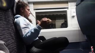 Italian Girl Gives Me a Handjob on the Train - 6 image