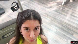 Trainer offers new exercises and fucks Katty right in the gym - 5 image
