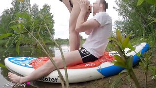 He Fucked Me Doggystyle During an Outdoor River Trip - Amateur Couple Sex - 3 image