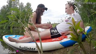 He Fucked Me Doggystyle During an Outdoor River Trip - Amateur Couple Sex - 6 image