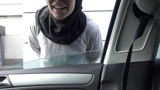 Perverted German Picks Up A Syrian Refugee In Hijab - 4 image