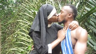 The English nun came to pray for me now I am preaching in her pussy - 3 image