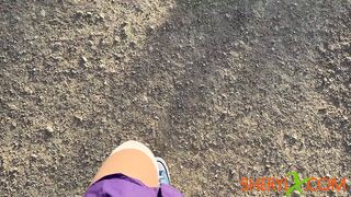 Desired to Pee on a Bench: Outdoor Piss - 1 image