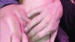 Blonde beauty from Germany sucking and riding a dude in the backyard - 6 image