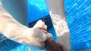 Sirena Sweet - Threesome at A Pool - 1 image