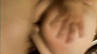 Threeway teen fucked on a dirty bench - 8 image