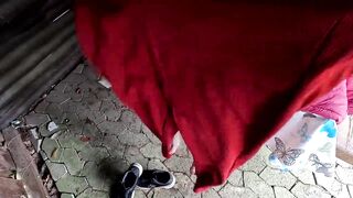 Spanking sheath in the barbecue hut - 4 image