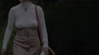 submissive business woman - exposed in public - 8 image