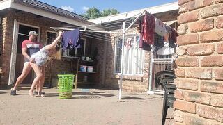 Wife fucking neigbor outdoor fucking - 12 image