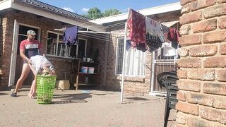 Wife fucking neigbor outdoor fucking - 14 image