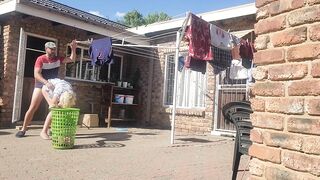 Wife fucking neigbor outdoor fucking - 15 image