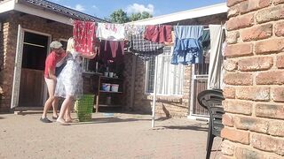 Wife fucking neigbor outdoor fucking - 3 image