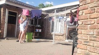 Wife fucking neigbor outdoor fucking - 4 image