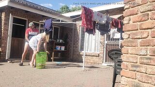 Wife fucking neigbor outdoor fucking - 8 image