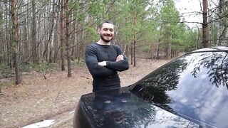 First date in the woods went bad for a Russian slut - 15 image