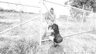 BLACK MAN ESCAPES for JAIL for some EBONY PUSSY