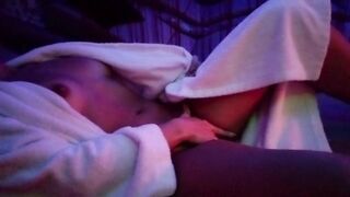 Public masturbation. Fingering in the spa area - 6 image