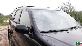 Pretty Girl Got Picked Up in The Village and Fucked in The Car - Outdoor Sex - 4 image