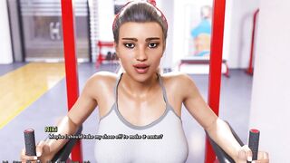 Welcome to free will: gym work and outside with a sexy girl ep 9,10 - 14 image