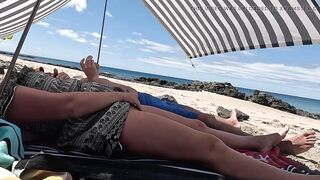 seduced stepdad while we were together on the public beach - 8 image