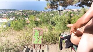 A stranger caught up and fucked me hard in the anus while jogging!