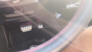 I suck my driver in the car and swallow his! - 12 image