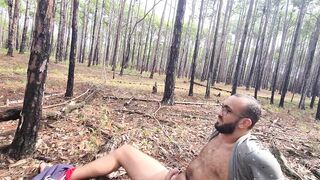 Hot redhead doing exhibitionism on the trail that ends in outdoor sex ** Complete on RED - 15 image