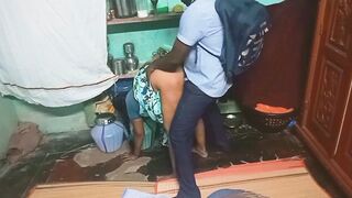 Indian student with aunty sex in home - 15 image