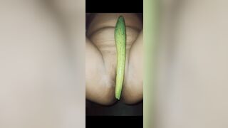 Put 10 inch in pussy and removed the wee - 1 image