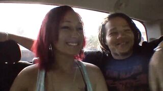 Dominican LESBIAN gets her first Big DICK