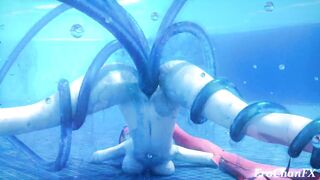 Wuthering waves Yinlin underwater fun - 10 image