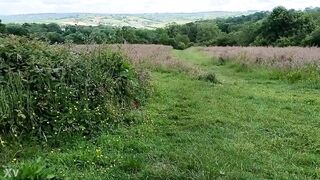 Naughty girl in the woods
