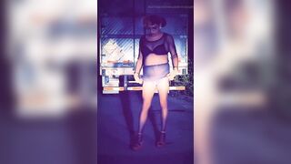 Missy Nylon Leggs - Pantyhose Outdoor - 4 image