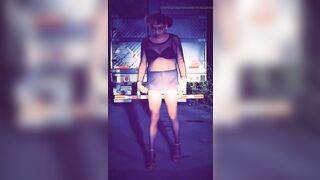 Missy Nylon Leggs - Pantyhose Outdoor - 5 image