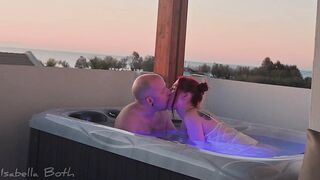 Hot tub sunrise blowjob - 7 image