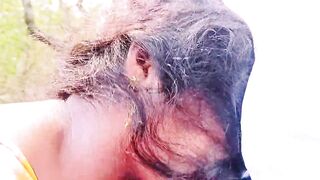 Telugu Silk outdoor blowlob fucking with boy friend telugu dirty talks.