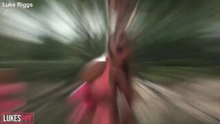 PUBLIC BLOWJOB FROM MILANO OUTDOORS - 4 image